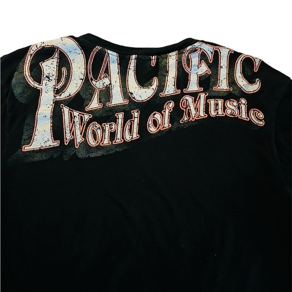 JAMES PERSE MENS BLACK LONG SLEEVE T-SHIRT SIZE LARGE (3) PACIFIC WORLD OF MUSIC - Picture 8 of 8